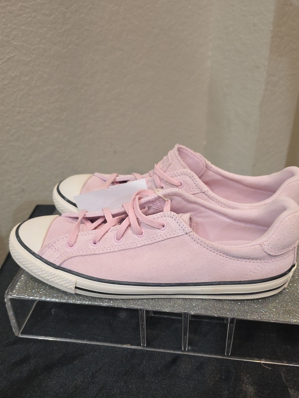 Converse Chuck Taylor All Star Dainty Lucky Tonal Suede Sneakers-New Found Bloom - Picture 10 of 11